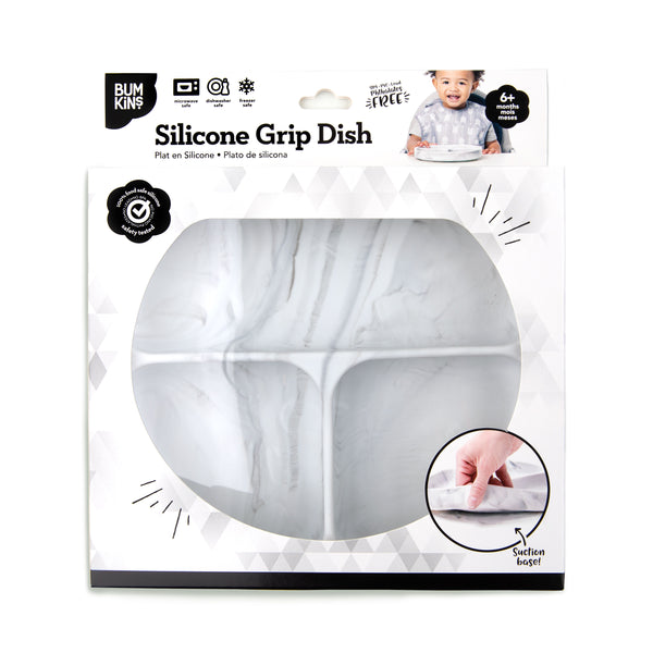 Marble Silicone Grip Dish