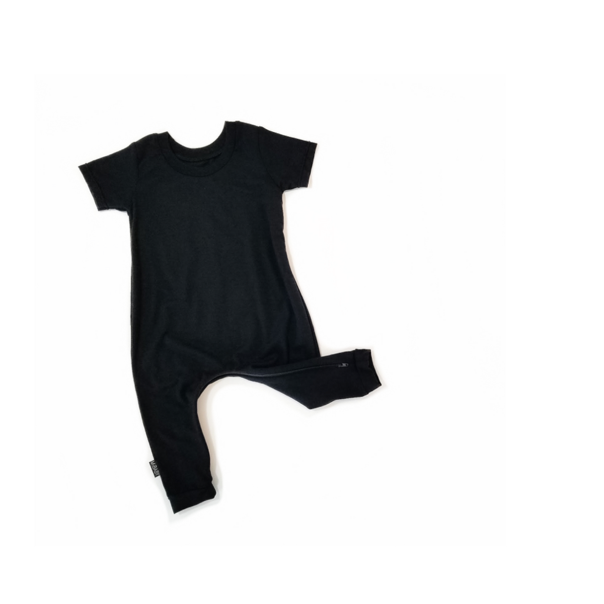 Black t shirt romper hotsell