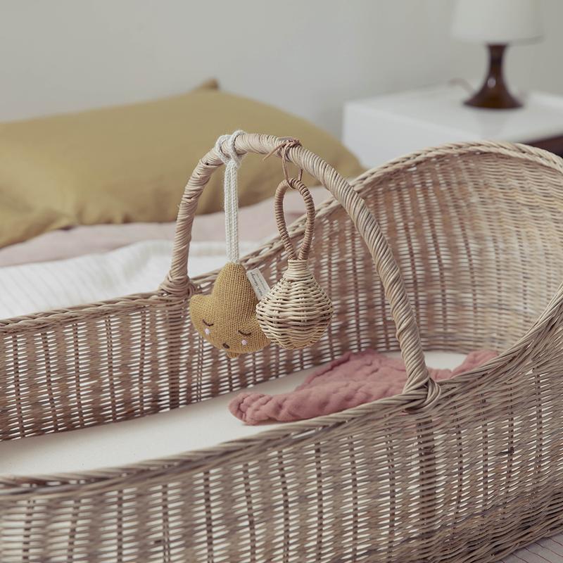 Lyra Moses Basket with mattress – Catchu Boutique