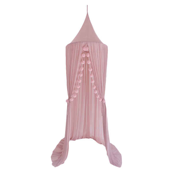 Sheer Canopy - Dusty Pink
