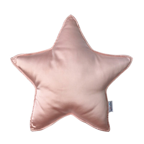 Charmeuse Star Pillow- Light Pink